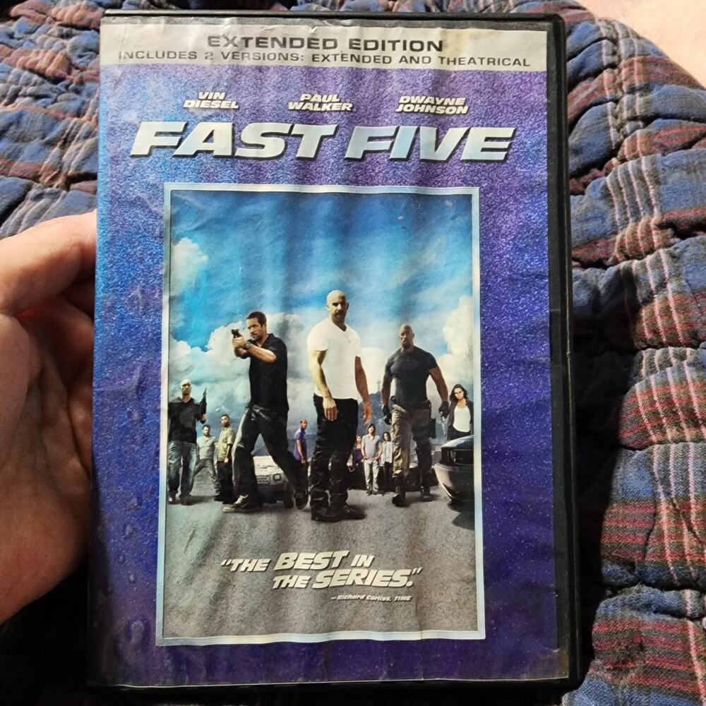 FAST & FURIOUS 5 - Fast Five Extended Edition DVD